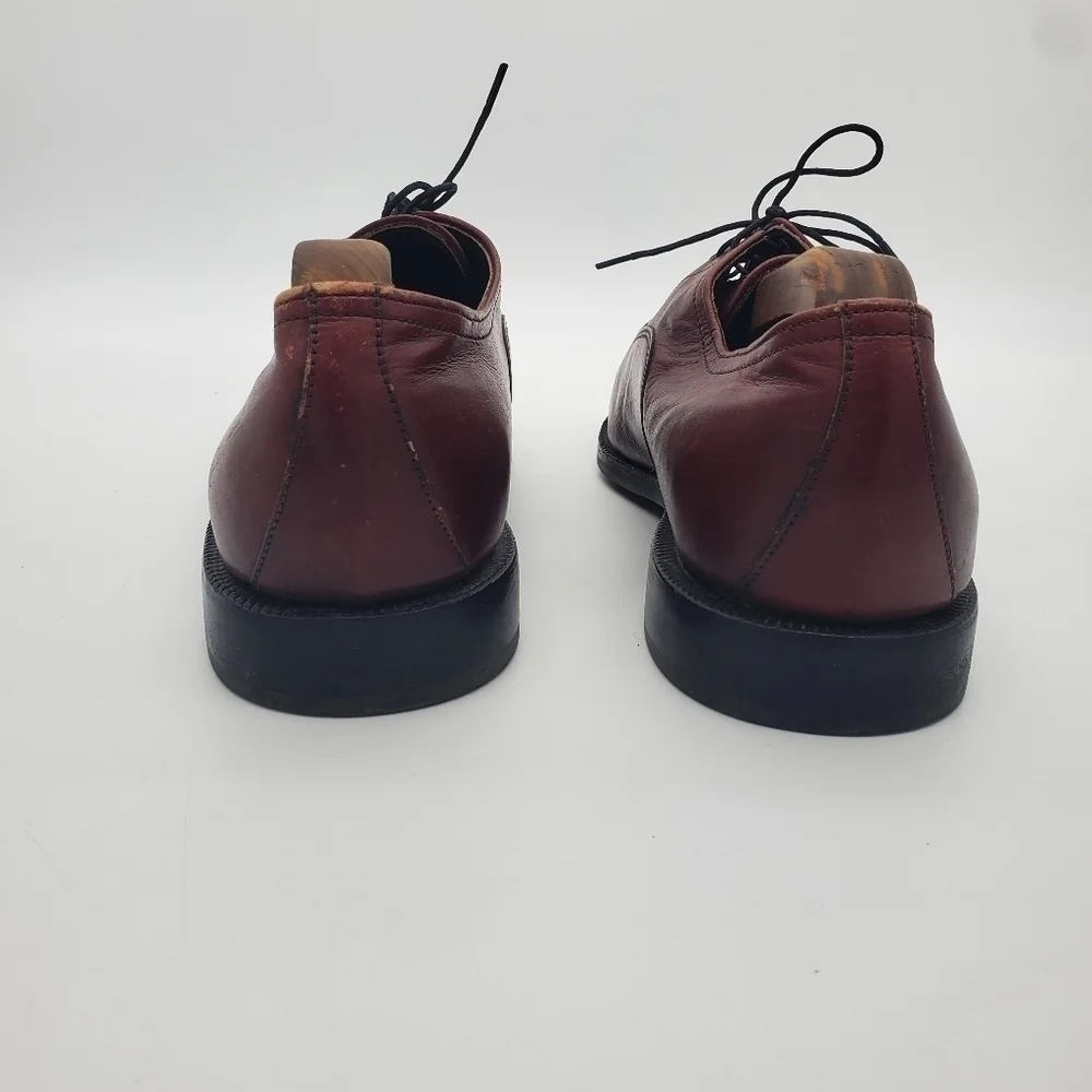 Vintage Dexter Brown Leather Derby Plain toe Oxfords Size 10 EEE Shoes